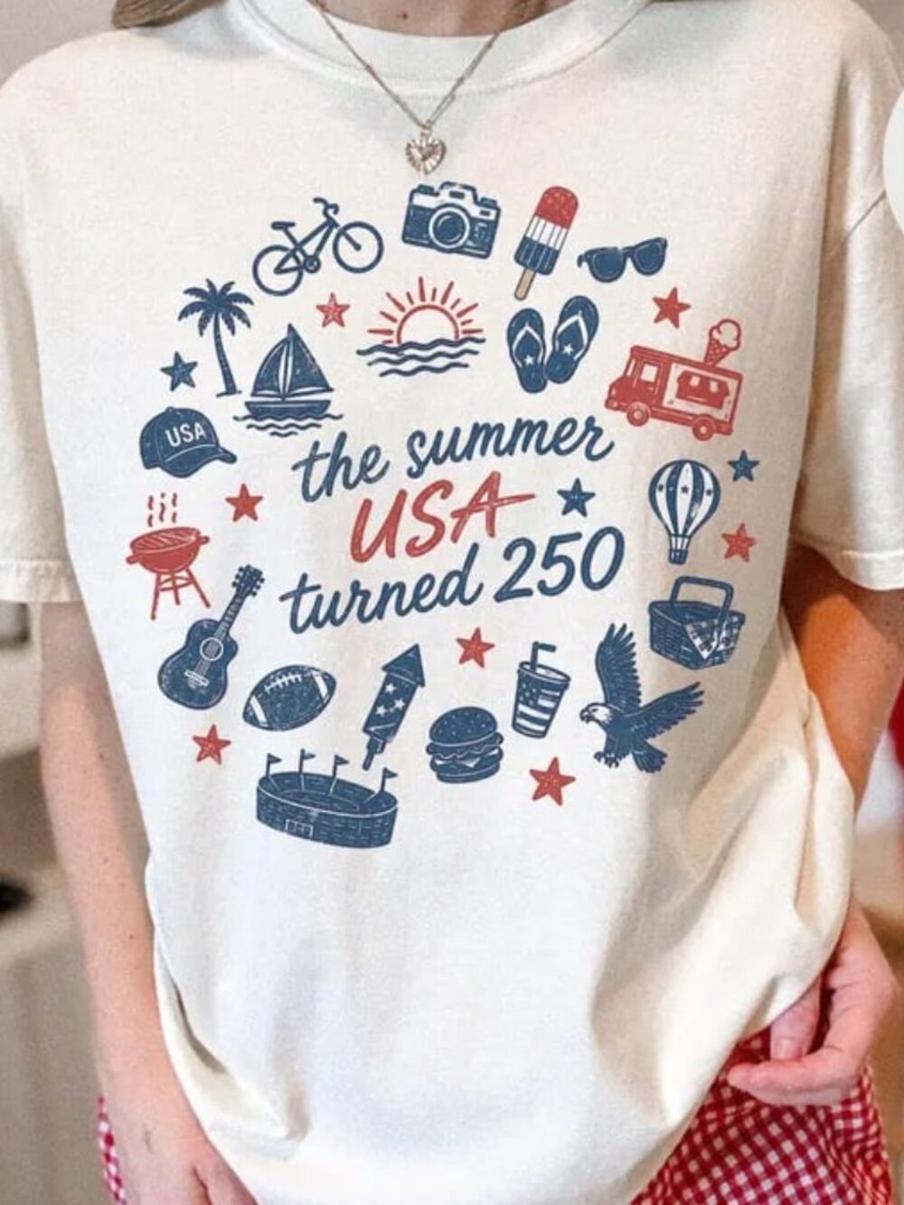 Cute 4th of July Shirt, Summer Shirt, American Birthday 2026 Shirt Gift